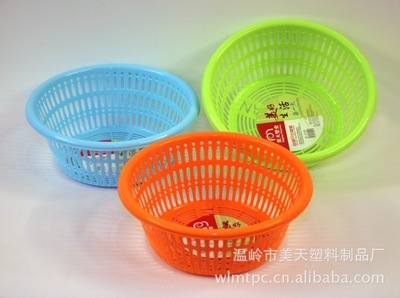 【33cm塑料菜籮【廠家直銷】 塑料制品批發 塑料篩 洗菜籮】價格,廠家,圖片,其他廚房用品,溫嶺市美天塑料制品廠-