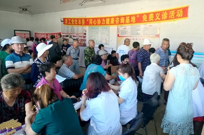 農(nóng)工黨牡丹江市委會(huì)開(kāi)展惠民免費(fèi)義診健康咨詢(xún)服務(wù)活動(dòng)